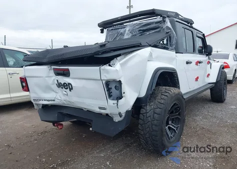 2021 Jeep Gladiator Overland 4X4 z USA, uszkodzony, nr VIN 1C6HJTFG3ML566669